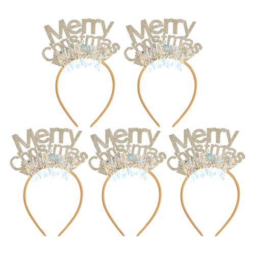 DABAIXIONG 5pcs Funkelnde Stirnband Für Weihnachtsfeier Glühend Haarband Festliches Kopfstück Stylisches Accessoire Für Familienversammlungen DABAIXIONG 5pcs Funkelnde Stirnband Für Weihnachtsfeier Glühend Haarband Festliches Kopfstück Stylisches Accessoire Für Familienversammlungen von DABAIXIONG