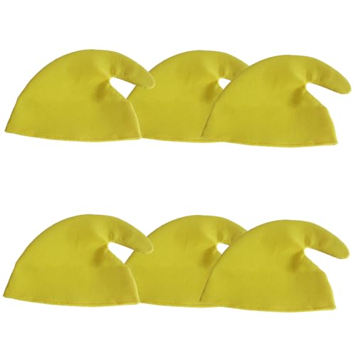 DABAIXIONG 6 Stücke Weihnachten Themen Elfen Hüte Für Themenpartys Handgefertigt Unisex Kopfbedeckungen Stylische Urlaubskostümzubehör DABAIXIONG 6 Stücke Weihnachten Themen Elfen Hüte Für Themenpartys Handgefertigt Unisex Kopfbedeckungen Stylische Urlaubskostümzubehör von DABAIXIONG