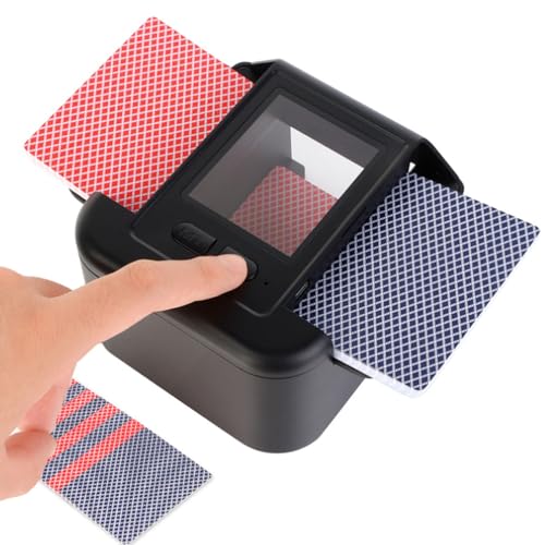 DABAIXIONG Automatisch Low Lärm Karten Mischungskarten Karten Shuffler Mit Großer Kapazität Für Und Familienspiele DABAIXIONG Automatisch Low Lärm Karten Mischungskarten Karten Shuffler Mit Großer Kapazität Für Und Familienspiele von DABAIXIONG