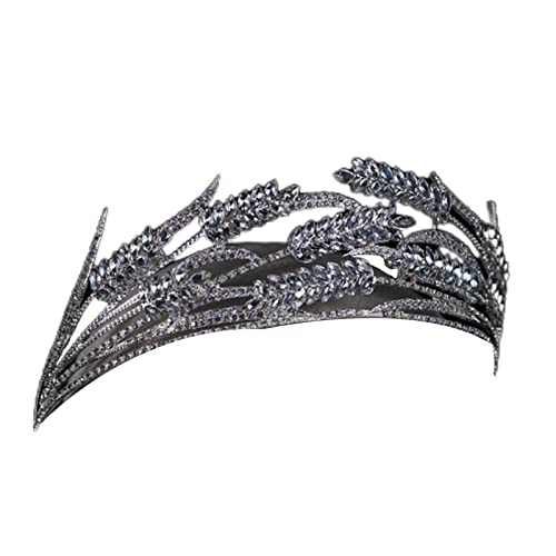 DABAIXIONG Brauthochzeitskronen Stirnband Für Strasskristall Haar Hoop Vintage Hairband Für Party Abschlussball Halloween Kostüm Kopftüm DABAIXIONG Brauthochzeitskronen Stirnband Für Strasskristall Haar Hoop Vintage Hairband Für Party Abschlussball Halloween Kostüm Kopftüm von DABAIXIONG