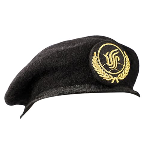 DABAIXIONG Captain Caps Berets Bestickte Wollkappen Accessoire Für Uniformen Drama Spielen Wollkappen Für Mehrere Anlässe DABAIXIONG Captain Caps Berets Bestickte Wollkappen Accessoire Für Uniformen Drama Spielen Wollkappen Für Mehrere Anlässe von DABAIXIONG