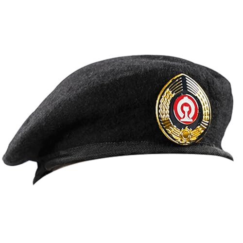 DABAIXIONG Captain Caps Berets Bestickte Wollkappen Accessoire Für Uniformen Drama Spielen Wollkappen Für Mehrere Anlässe DABAIXIONG Captain Caps Berets Bestickte Wollkappen Accessoire Für Uniformen Drama Spielen Wollkappen Für Mehrere Anlässe von DABAIXIONG