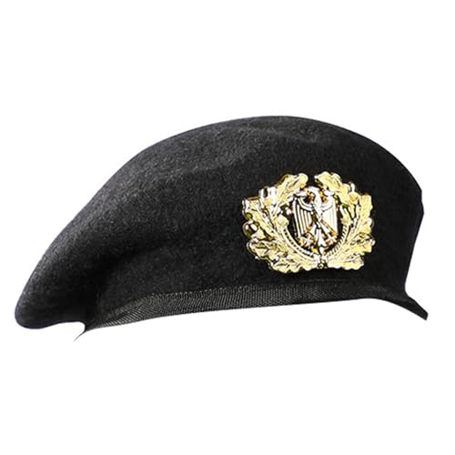 DABAIXIONG Captain Caps Berets Bestickte Wollkappen Accessoire Für Uniformen Drama Spielen Wollkappen Für Mehrere Anlässe DABAIXIONG Captain Caps Berets Bestickte Wollkappen Accessoire Für Uniformen Drama Spielen Wollkappen Für Mehrere Anlässe von DABAIXIONG