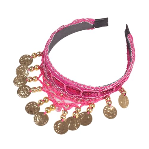 DABAIXIONG ETHNISCHE Bauchtanz Kopfbedeckung Elegante Goldmünze Quasten Haarband Für Bühnenaufführungen Und Kulturelle Eventfeierlichkeiten DABAIXIONG ETHNISCHE Bauchtanz Kopfbedeckung Elegante Goldmünze Quasten Haarband Für Bühnenaufführungen Und Kulturelle Eventfeierlichkeiten von DABAIXIONG