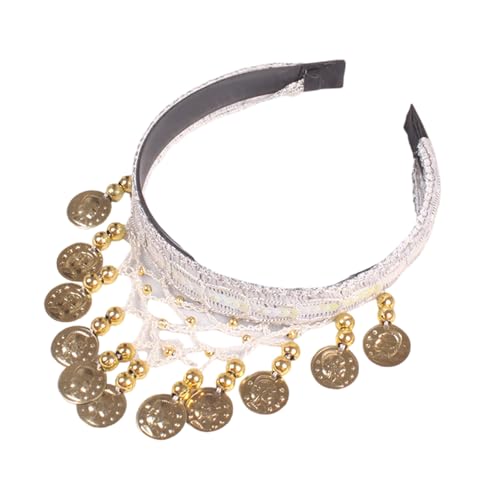 DABAIXIONG ETHNISCHE Bauchtanz Kopfbedeckung Elegante Goldmünze Quasten Haarband Für Bühnenaufführungen Und Kulturelle Eventfeierlichkeiten DABAIXIONG ETHNISCHE Bauchtanz Kopfbedeckung Elegante Goldmünze Quasten Haarband Für Bühnenaufführungen Und Kulturelle Eventfeierlichkeiten von DABAIXIONG