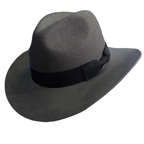 DABAIXIONG Eleganter Fedoras Für Erwachsenenpartyhut Mit Wovenband Rollenspiel Kostüm Flache Tophat Hippieshat Bühnenbühnenhut DABAIXIONG Eleganter Fedoras Für Erwachsenenpartyhut Mit Wovenband Rollenspiel Kostüm Flache Tophat Hippieshat Bühnenbühnenhut von DABAIXIONG