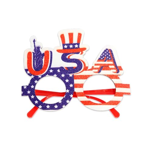 DABAIXIONG Independence Day Brille US Brief Länge Und Auffällige Partyzubehör Für Veranstaltungsdekorationen DABAIXIONG Independence Day Brille US Brief Länge Und Auffällige Partyzubehör Für Veranstaltungsdekorationen von DABAIXIONG