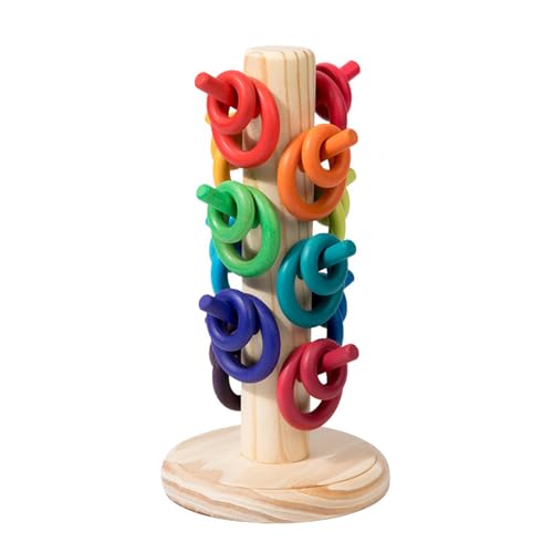 DABAIXIONG Kinder Mehrfarbige Ringe Für Kinder Vorschulalter Interaktive Lernspielzeug Handspiel Bildungsmotor Fähigkeitenentwicklung DABAIXIONG Kinder Mehrfarbige Ringe Für Kinder Vorschulalter Interaktive Lernspielzeug Handspiel Bildungsmotor Fähigkeitenentwicklung von DABAIXIONG