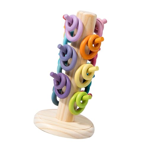 DABAIXIONG Kinder Mehrfarbige Ringe Für Kinder Vorschulalter Interaktive Lernspielzeug Handspiel Bildungsmotor Fähigkeitenentwicklung DABAIXIONG Kinder Mehrfarbige Ringe Für Kinder Vorschulalter Interaktive Lernspielzeug Handspiel Bildungsmotor Fähigkeitenentwicklung von DABAIXIONG