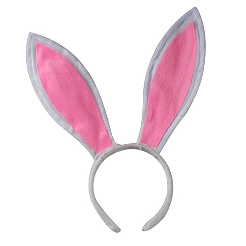 DABAIXIONG Modisches Stirnband Mit Hasenohren Haar Hoop Kaninchenohren Haarband Cosplay Theme Party Ornament Für Mädchen von DABAIXIONG