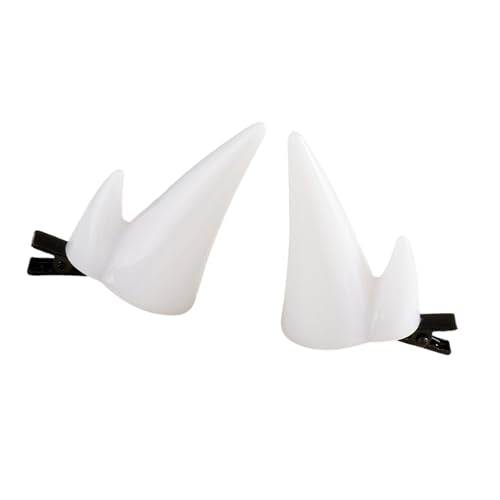 DABAIXIONG Punk Devil Horn Haarclip Für Kostümpartys Plastik Haarzubehör Cartoon Haarnadel Für Kinder Erwachsene Mädchen Und Jungen Kostüme Party Haare Für Kinder von DABAIXIONG