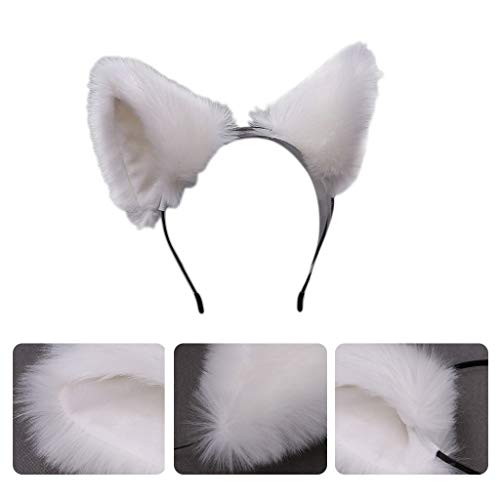 DABAIXIONG Realistische Katzen Ohr Pelzplüschtierstirnbänder Japanisches Haar Reiszubehör Für Anime Cosplays Carnivals Birthday Partie DABAIXIONG Realistische Katzen Ohr Pelzplüschtierstirnbänder Japanisches Haar Reiszubehör Für Anime Cosplays Carnivals Birthday Partie von DABAIXIONG