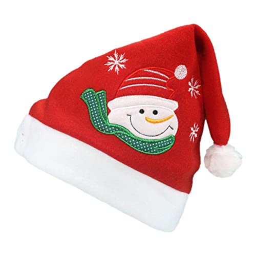 DABAIXIONG Santa Weihnachtsfeiertagshut Mit Weißem Plüsch Komfort Weihnachtshut Für Neujahr DABAIXIONG Santa Weihnachtsfeiertagshut Mit Weißem Plüsch Komfort Weihnachtshut Für Neujahr von DABAIXIONG