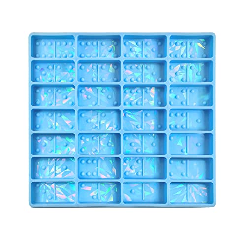 DABAIXIONG Silikonform Für Kinder Pädagogische Arithmetik Dominos Dominos Klebstoff Drippende Formschmuck Schmuck Werkzeug von DABAIXIONG