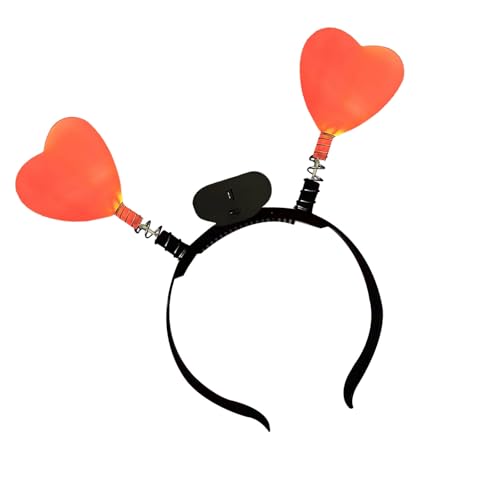 DABAIXIONG Spring Heart Stirnbänder Neuheit Maskeraden Haare Hoop Antiskid Kopfbedeckung Für Partyliebhaber Und Kinder von DABAIXIONG