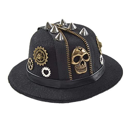 DABAIXIONG Steampunk Time Hat Steampunk Bowler Hat Steampunk Top Hat Steampunk Hat Halloween Party Steampunk Accessoires DABAIXIONG Steampunk Time Hat Steampunk Bowler Hat Steampunk Top Hat Steampunk Hat Halloween Party Steampunk Accessoires von DABAIXIONG