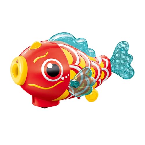 DABAIXIONG Swinging Fish Toy Für Säuglings Sensorische Spiele Und Kriechentwicklung Feinmotorik Fischspielzeug Für Jungen Und Mädchen Lernen DABAIXIONG Swinging Fish Toy Für Säuglings Sensorische Spiele Und Kriechentwicklung Feinmotorik Fischspielzeug Für Jungen Und Mädchen Lernen von DABAIXIONG