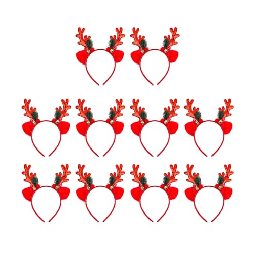 DABAIXIONG Verstellbare Funkelnde Rentiergeweihs Stirnbänder Schöne Kinder Und Erwachsene Weihnachtsfeier Rentiere Antler Stirnbänder DABAIXIONG Verstellbare Funkelnde Rentiergeweihs Stirnbänder Schöne Kinder Und Erwachsene Weihnachtsfeier Rentiere Antler Stirnbänder von DABAIXIONG