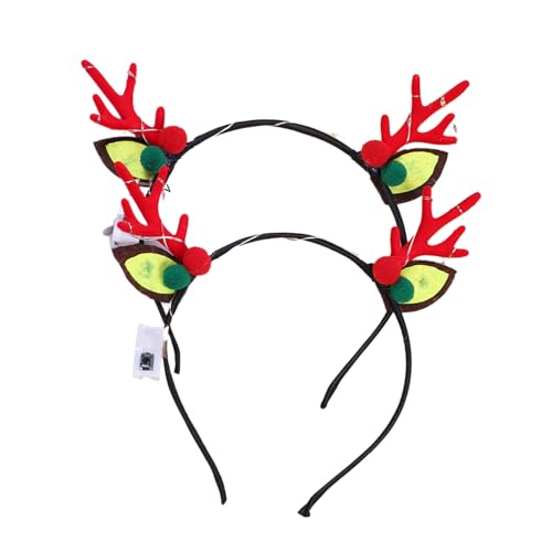 DABAIXIONG Weihnachtsgeweih Geweih Hairhoop Modisch Und Leuchtend Stirnlich Für Festivals DABAIXIONG Weihnachtsgeweih Geweih Hairhoop Modisch Und Leuchtend Stirnlich Für Festivals von DABAIXIONG