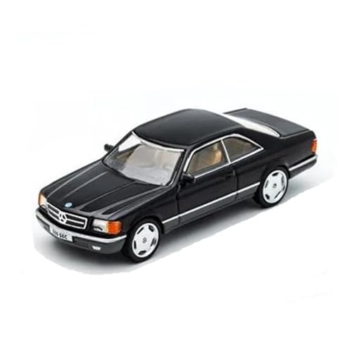 DADYA 1/64 Für MB 500SEC LHD Druckguss-Modellauto (Color : A, Size : with Box) von DADYA