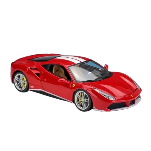 DADYA 1:18 Für Ferrari 488 GTB 70. Jahrestag des Autos Sportwagen Legierung Automodell Sammeln Geschenke Spielzeug (Color : C, Size : with Box) von DADYA