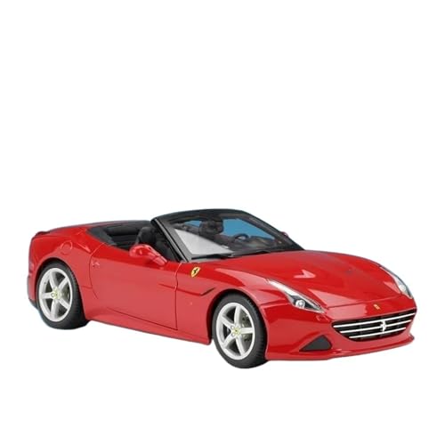 DADYA 1:18 Für Ferrari California T Closed Top Legierung Modell Auto Statische Metall Modell Fahrzeuge Für Sammler Geschenk (Color : Rosso, Size : No Box) von DADYA