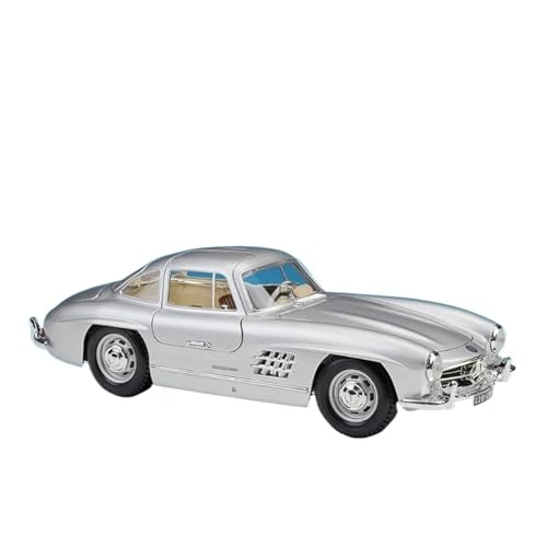 DADYA 1:18 Für Mercedes-Benz 300SL 1954 Sportwagen, Legierungsautomodell. Sammeln Sie Geschenkespielzeug (Color : Silver, Size : No Box) von DADYA