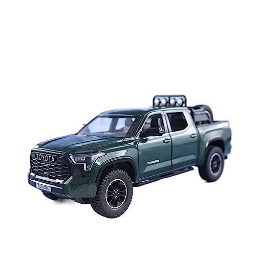 DADYA 1:24 Für Tundra Pickup Geländewagen Diecast Metall Legierung Modell Auto Sound Licht Zurückziehen Sammlung Spielzeug Geschenke (Color : A, Size : No Box) von DADYA