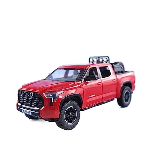 DADYA 1:24 Für Tundra Pickup Geländewagen Diecast Metall Legierung Modell Auto Sound Licht Zurückziehen Sammlung Spielzeug Geschenke (Color : B, Size : No Box) von DADYA