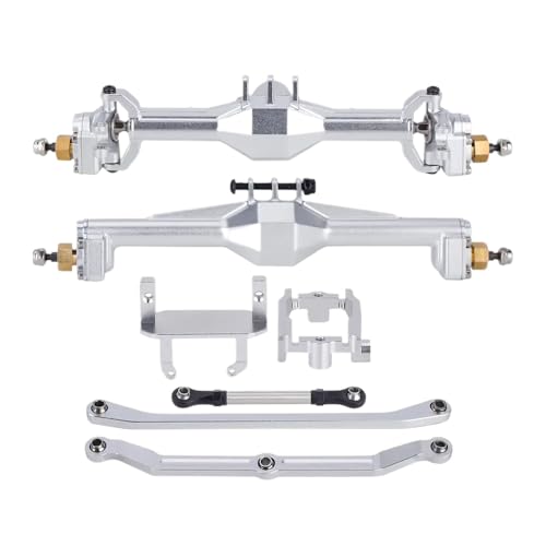 10 -mm -Diamant -CNC -Portalachse für 1 18 -Skala -RC -Crawler mit Lay Down -Servohalterung und Verbindungen, die mit gemeinsamen 1 18 Crawler -Models Achse -Upgrade -Teile kompatibel sind(Silver-1Set 10 -mm -Diamant -CNC -Portalachse für 1 18 -Skala -RC -Crawler mit Lay Down -Servohalterung und Verbindungen, die mit gemeinsamen 1 18 Crawler -Models Achse -Upgrade -Teile kompatibel sind(Silver-1Set von DAFSXZQR