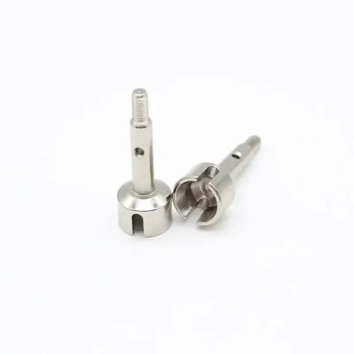124008 RC -Autoteile 2722 Hundeknochen Set 2723 Antriebswellenkit 2724 Hinterachse Hub 2725 Universal Gelenkwelle kompatibel mit verschiedenen RC -Fahrzeugen mit 1 10 Skala(Rear wheel axle cup) von DAFSXZQR