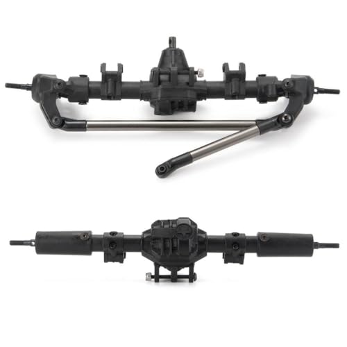 DAFSXZQR 1/10 RC Crawler Car Nylon vorne hinten gerade komplette Achsen -Upgrade -Teile mit II 90046 90047 90027 90028 Modelle kompatibel(Front Rear Axle) von DAFSXZQR