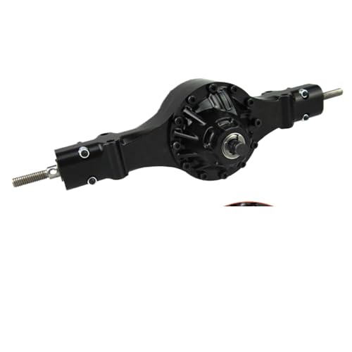DAFSXZQR 1/14 Maßstab Metall hinterer Achse Differentialgeschwindigkeit RC -Upgrade Teil DIY -Spielzeug Ersatzkompatibel mit Tamiyaya Modellauto Q9021 von DAFSXZQR