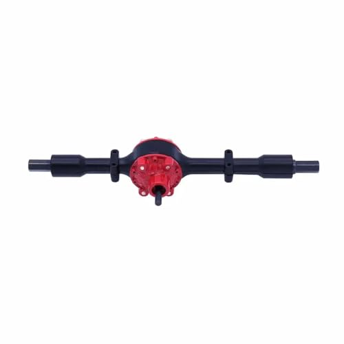 DAFSXZQR 1/16 RC -Auto -Metall -Zahnrad -Achsen -Achsen -Heck -Achse -Upgrade -Teile mit C14 C24 C34 C44 B14 B24 Modelle 4WD 6WD -Fahrzeuge(Black Rear Axle) von DAFSXZQR
