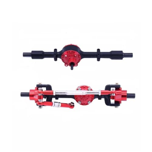 DAFSXZQR 1/16 RC -Auto -Metall -Zahnrad -Achsen -Achsen -Heck -Achse -Upgrade -Teile mit C14 C24 C34 C44 B14 B24 Modelle 4WD 6WD -Fahrzeuge(Black Set) von DAFSXZQR