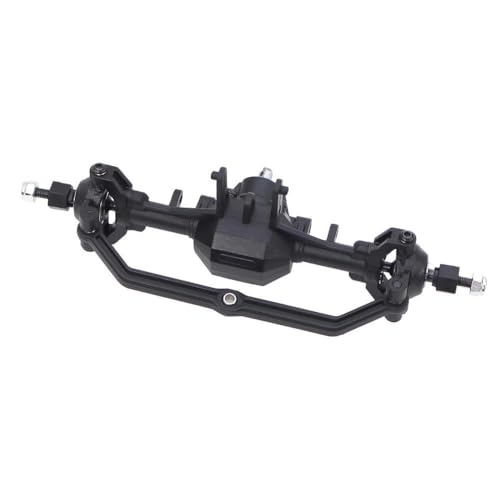 DAFSXZQR 1/18 RC Crawler Plastik -Vorder -Hinterachse mit Servo -Mount -Upgrade -Teilen Austausch kompatibel mit verschiedenen Modellen von 1/18 Skala(Front axle) von DAFSXZQR