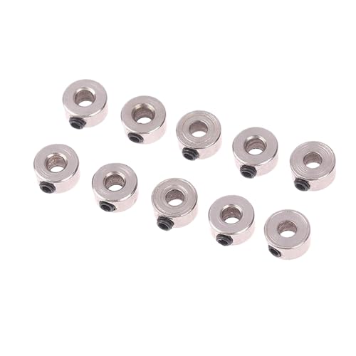 DAFSXZQR 10 -pcs -Radkragen Lockerschafts Achs -Buchsenstopper für RC -Modelle, die mit dem Innendurchmesser mit dem Fahrwerk in Innendurchmesser kompatibel sind, 3,1 mm 4,1 mm 5,1 mm(B) von DAFSXZQR