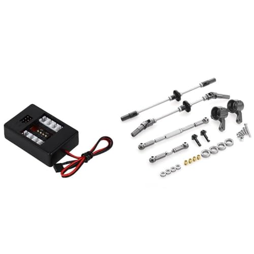 DAFSXZQR 12 LED-Blitzkopf-Lampen-Lampensystem X18A-Leichtkit mit Stahlgetriebe-Brückenachse-Zahnräder mit B14 B24 C14 C24 C34 C44 B16-Modelle kompatibel von DAFSXZQR