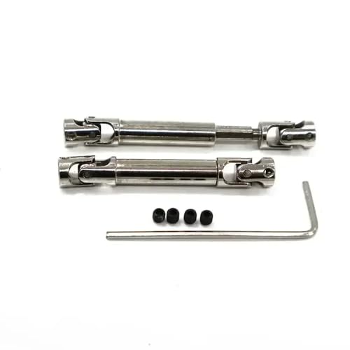 DAFSXZQR 2098B Antriebswelle 42-55 mm Getriebewelle Universalgelenkachse für 1 24 Skala Kletterauto-Teile, die mit RC-Crawler-Fahrzeugen kompatibel sind von DAFSXZQR