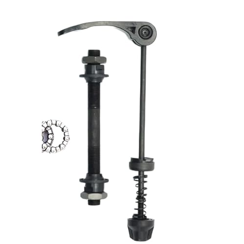 DAFSXZQR 25 mm MTB -Achse Schnellfreisetzungsspieß mit Hub -Lagern, die mit Fahrrädern im Freien mit Fahrrädern vorne und hinten ersetzt Werden. Teile Soverup(Front) von DAFSXZQR