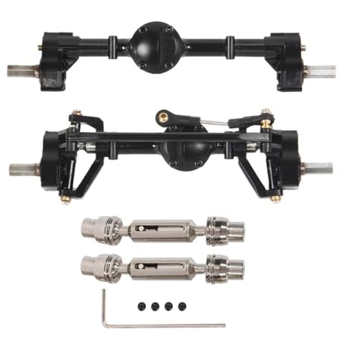 DAFSXZQR 2PCS AD22 vordere und hintere Portalachse mit Metallantriebswellen-Upgrade-Teilen, die mit 1/16 RC-Auto-Modellen C14 C24 C24-1 C34 C44 B14 B24 kompatibel sind DAFSXZQR 2PCS AD22 vordere und hintere Portalachse mit Metallantriebswellen-Upgrade-Teilen, die mit 1/16 RC-Auto-Modellen C14 C24 C24-1 C34 C44 B14 B24 kompatibel sind von DAFSXZQR