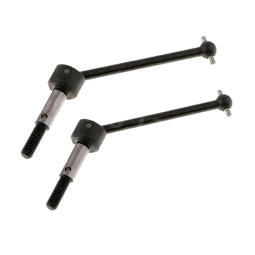 DAFSXZQR 2pcs 44 mm RC Universal Swing Welle Sak-D331 3Racing Sport Steel für 1 10 Skala Fernbedienungsautos kompatibel mit S xi xis D3 CS D4-Modelle von DAFSXZQR