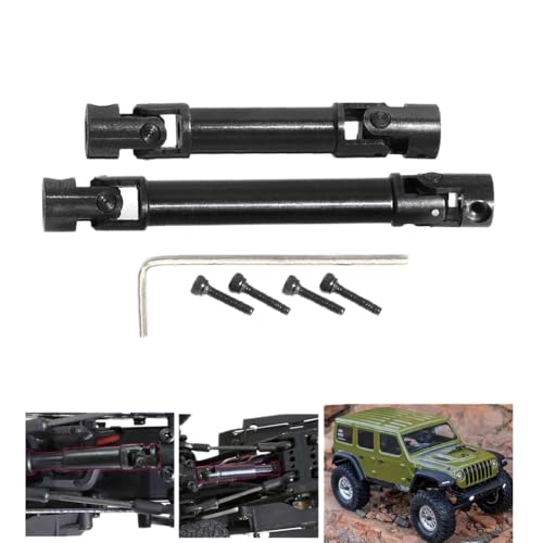 DAFSXZQR 2pcs Stahlantriebswellenübertragungsteile kompatibel mit 1/24 RC -Crawler -Autos im Maßstab wie SCX24 und -Modelle DAFSXZQR 2pcs Stahlantriebswellenübertragungsteile kompatibel mit 1/24 RC -Crawler -Autos im Maßstab wie SCX24 und -Modelle von DAFSXZQR