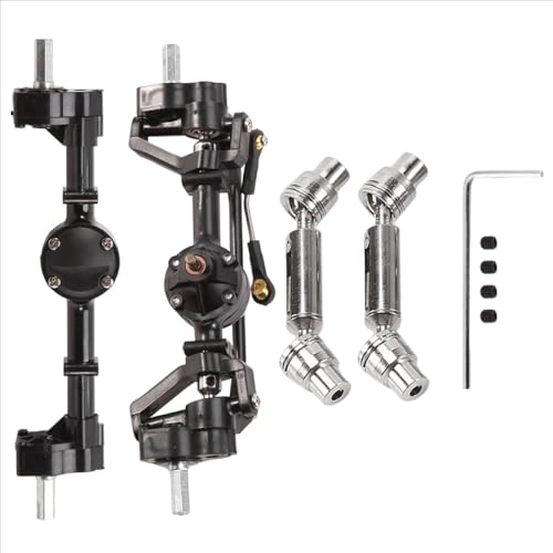 DAFSXZQR 2pcs vordere und hintere Portalachse mit Metallantriebswelle kompatibel mit 1/16 RC-Automodellen C14 C24 C24-1 C34 C44 B14 B24 Upgrade-Ersatzteile DAFSXZQR 2pcs vordere und hintere Portalachse mit Metallantriebswelle kompatibel mit 1/16 RC-Automodellen C14 C24 C24-1 C34 C44 B14 B24 Upgrade-Ersatzteile von DAFSXZQR