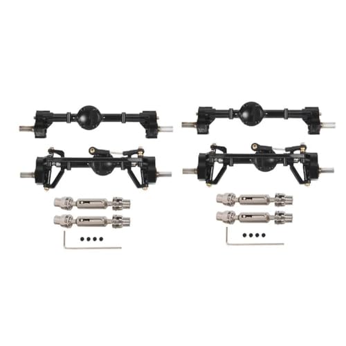DAFSXZQR 4PCS A13Q vorderen Heck-Portal-Achsen-Metallantriebswellen-Upgrade-Teilen mit 1 16-Skala-RC-Autos C14 C24 C24-1 C34 C44 B14 B24 Modelle von DAFSXZQR