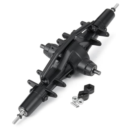 DAFSXZQR 6x6 Gerade Achse Set vordere mittlere Rückmetall -Upgrade -Teile mit 1 10 -Skala -RC -Crawler -Automodellen für AX90021 kompatibel(Middle) von DAFSXZQR