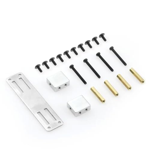 DAFSXZQR C14 C24 B14 B24 B16 B36 MN MN98 MN99S RC CAR Metal METALLE AXLE SERSTELLUNG(WPL Silver) von DAFSXZQR