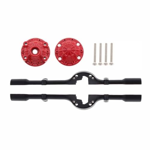 DAFSXZQR DIY-Hinterachsengehäuse mit Antriebswelle, die mit D12 C14 C24 C24-1 B14 B24 B36 für Upgrade und Modifikation kompatibel ist(Axle Housing Black) von DAFSXZQR