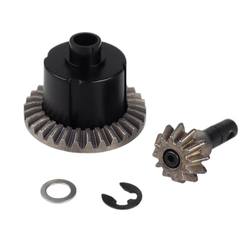 DAFSXZQR Ersatzmetallachse Dogbone -Wellenradkompatibel mit 1 10 -Skala -RC -Crawler passt zu 90046 Achsenteilen(AX-CQ Gears) von DAFSXZQR