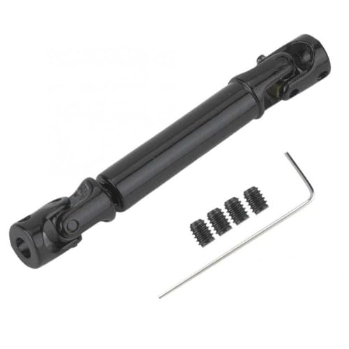 DAFSXZQR Kompatible Antriebswelle für MN90 MN90K MN91 MN91K 1/16 RC Militär 40 mm 60 mm 90 mm Edelstahl -Upgrade Teil(Black) von DAFSXZQR